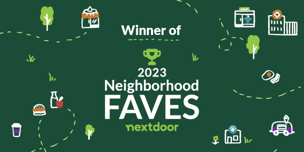 Winner of 2023 Neighborhood Faves Nextdoor